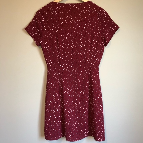 Forever 21 Polka dot button up dress - Picture 4 of 7